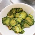 chilole's cooksnap of when they made 【給食で人気！】炒めきゅうり.