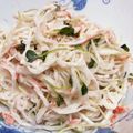 かつぞう☆'s cooksnap of when they made モリモリ食べる！カニカマW大根マヨサラダ.