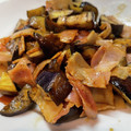toshio39's cooksnap of when they made 簡単！茄子とベーコンのにんにく醤油炒め.