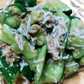 ☆とん吉☆'s cooksnap of when they made 簡単☆釜揚げしらすときゅうりの梅和え.