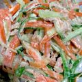 いちごみるく❤'s cooksnap of when they made やみつき！胡瓜・人参のツナマヨサラダ♪.