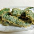 あんまかろん☆'s cooksnap of when they made 万願寺とうがらしとインゲンの天ぷら.