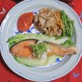 mmameco's cooksnap of when they made 塩鮭　大根おろし.