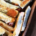 みるく✳︎ここあ's cooksnap of when they made カニカマと味海苔の餃子の皮巻き.