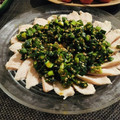 かなぽん☆☆'s cooksnap of when they made 蒸し鶏とにらの旨辛ダレ.