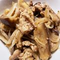 りくりくクッカー's cooksnap of when they made 豚こま玉ねぎ茄子の時短スタミナ炒め.