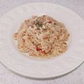 桜月❀咲良mommy's cooksnap of when they made ツナとトマトの炊き込みご飯♡包丁いらず.