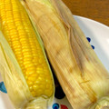 hamorogera's cooksnap of when they made オーブンで皮付き焼きとうもろこし.