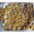 クッキングホチョ's cooksnap of when they made ハロウィンに簡単かぼちゃクッキー!.