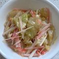 パンダスター's cooksnap of when they made 【記録用】キャベツとカニカマのポン酢和え.