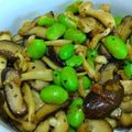 ちーまぐ's cooksnap of when they made きのこのバジルカレー炒め.
