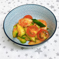 ゆづキッチン's cooksnap of when they made キムチと胡瓜とトマトの和え物.