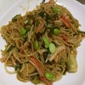 きらり流れ星's cooksnap of when they made 子供が作るかにかま焼きそば.