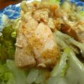 Sukeko55's cooksnap of when they made 簡単鶏料理★蒸し鶏★.