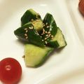 ほあちん's cooksnap of when they made 簡単速攻あと一品！居酒屋風塩ダレきゅうり.