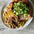 さくらん餅's cooksnap of when they made ブリ漬け納豆丼.