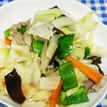 ととろ＆めい's cooksnap of when they made 簡単☆鶏ガラ醤油味の野菜炒め.