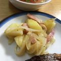 mantacarp's cooksnap of when they made 味付けはベーコン♡簡単ジャーマンポテト.