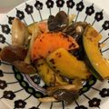 クルトン40's cooksnap of when they made きのことかぼちゃの柚子胡椒サラダ♪.