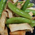 ♡Catherine's cooksnap of when they made 春・スナップエンドウマヨ炒め.