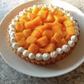 ハチワレねこ's cooksnap of when they made あんずジャムdeオレンジ色のチーズタルト.