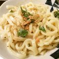 ベティ３'s cooksnap of when they made 香る柚子胡椒❀涼風～たらこクリームうどん.