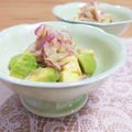 Yukiまむ's cooksnap of when they made アボカド・玉ねぎのとろとろコールスロー♪.