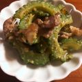 なーなちゃん's cooksnap of when they made 豚肉とゴーヤのチーズ味噌炒め.