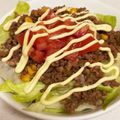 ミコピン☆'s cooksnap of when they made cafeごはん♪甘辛ダレでタコライス風.