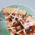 N_Asuka's cooksnap of when they made 具がなくて丸くないたこ焼き.