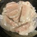 マールマル's cooksnap of when they made ツルン美味しい♪大根と海老と挽肉の水餃子.