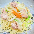 たまち1994's cooksnap of when they made アレンジ鶏塩焼きそば☆柚子風味♪.