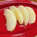 sumomokaka's cooksnap of when they made レンジで！桃のコンポート☆はずれ桃救済術.