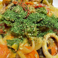atsumi’s's cooksnap of when they made いかとエリンギの鯛醤炒め.