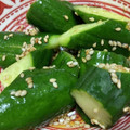 ayayahoney's cooksnap of when they made きゅうりのごま油和え.