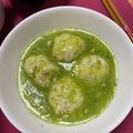 くいしんぼう☆ふきこ's cooksnap of when they made ☺簡単♪鶏団子のズッキーニあんかけ☺.