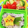 S＊mama♡'s cooksnap of when they made 七夕に♪ポテトで簡単！流れ星＊キャラ弁.