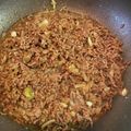 まろまろん♡'s cooksnap of when they made 万能！甘辛ひき肉炒め.
