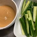 ちゃこ☆★☆'s cooksnap of when they made きゅうりが美味しい味噌ディップ.
