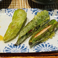 y1123♡'s cooksnap of when they made ししとうとカニカマの天ぷら.