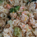 チーズナッツ's cooksnap of when they made *焼鮭と長ネギ、たまごの炒飯*.