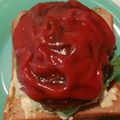 Ｍぱん's cooksnap of when they made 濃厚ソースで♪お手軽ハンバーガー♪.