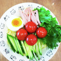 さおりらっくま's cooksnap of when they made 普通の冷やし中華☆タレも普通です☆.