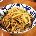 低カロ探検隊's cooksnap of when they made こんにゃくとたけのこのピリ辛炒め.