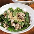 低カロ探検隊's cooksnap of when they made ヘルシー！豚肉とモロッコいんげんの炒め.
