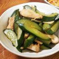 低カロ探検隊's cooksnap of when they made 意外な組合せで！鶏肉ときゅうりの甘酢炒め.