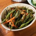 低カロ探検隊's cooksnap of when they made モロッコいんげんと豚肉のきんぴら風炒め.