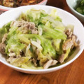 低カロ探検隊's cooksnap of when they made 10分で簡単おかず★豚肉とレタスの塩炒め.