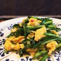 クック5E2Q86☆'s cooksnap of when they made ちょい辛☆にら卵炒め.