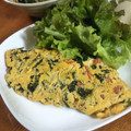 低カロ探検隊's cooksnap of when they made トマトとほうれん草のオムレツ.